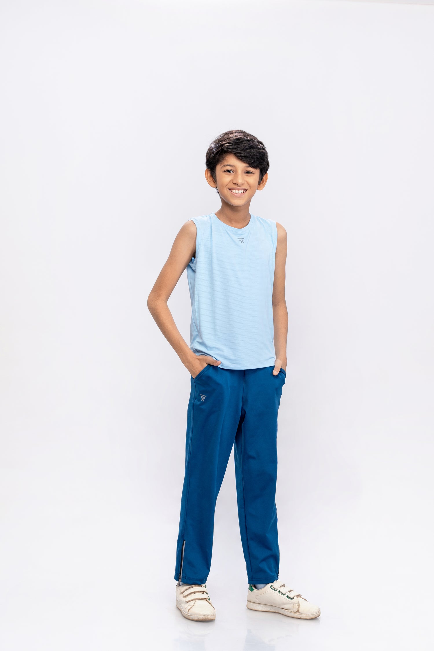 AIRY TANK &amp; ACTIVE PANTS - BLUE